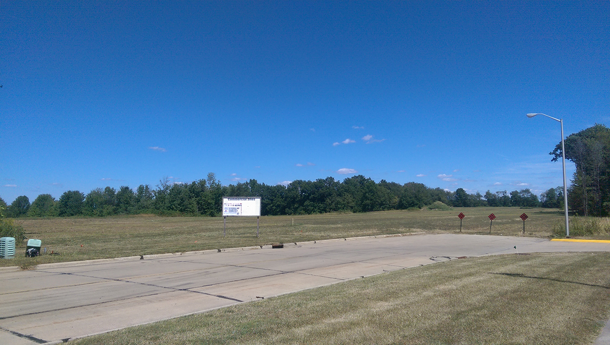 10. Lots A & B looking Northeast from Park Center Drive