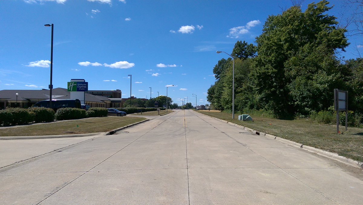 14. Park Center Drive Looking West away from property