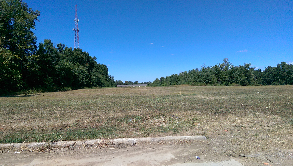 5. Lot A looking North from Park Center Drive