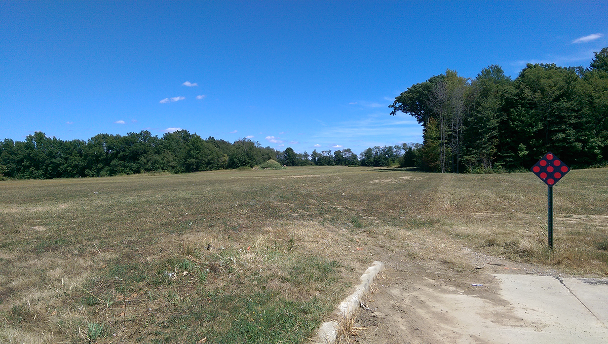 6. Lot B looking East from Park Center Drive